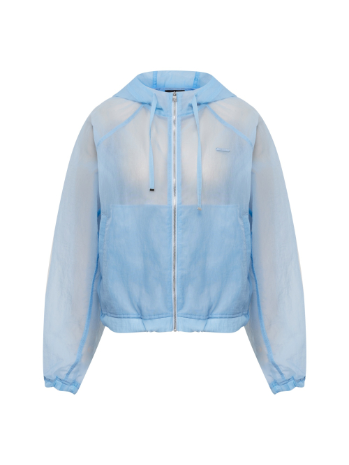 Свободная ветровка с капюшоном CO L_ICE BLUE