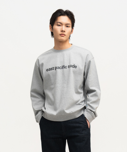 TRIANGLE FLAG SWEAT Рубашка (h/серый)