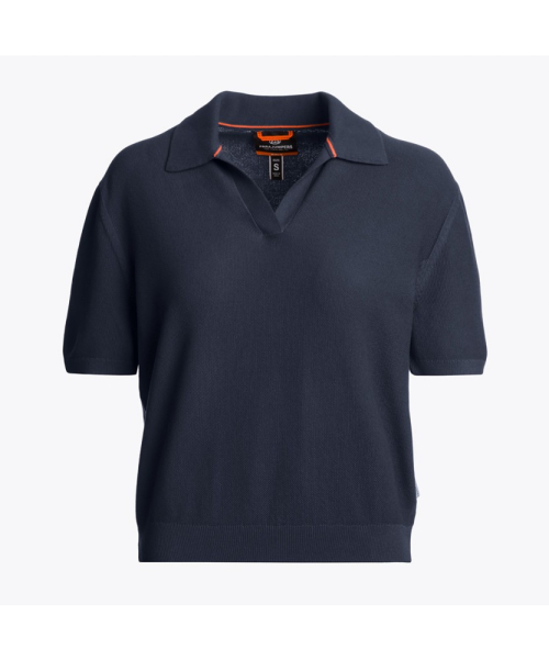Женский пике трикотаж shan Blue Navy 25SMPWKNPK32PJ0316