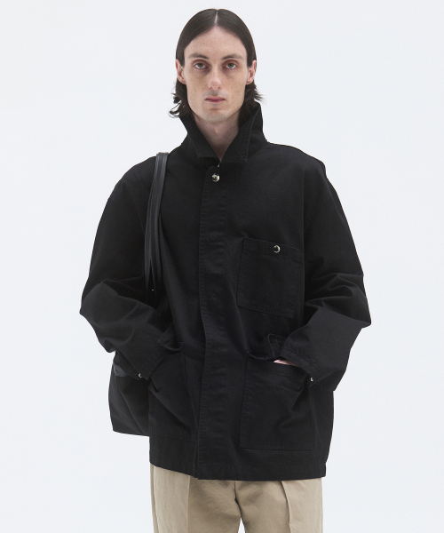 DANE COTTON WORK Куртка WASHED Чёрный