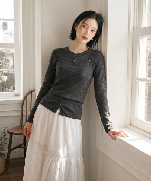 MET Daily Layered Merino Wool Blended вязаный комплект Charcoal
