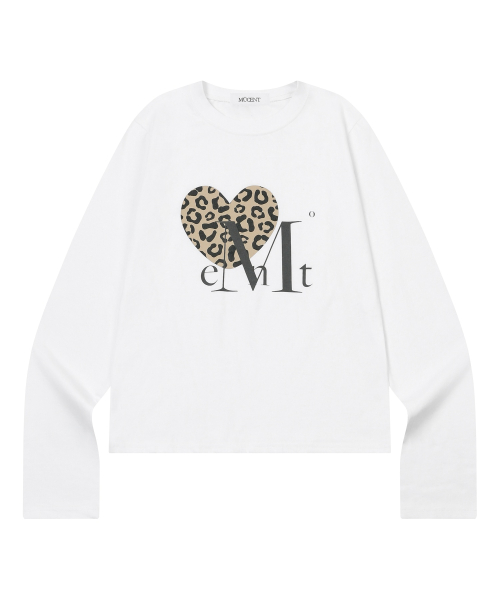 ムセント シエラヒョピハートUネックローリング長袖Tシャツ MUSINSA公式 | MUCENT シエラヒョピハートロングスリーブTシャツ（2