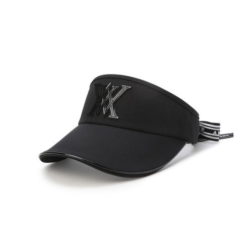 WOMEN ESSENTIAL RIBBON VISOR_BK