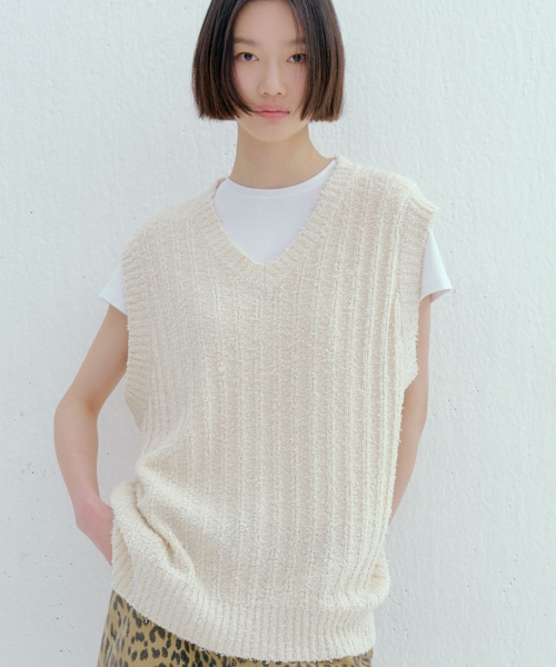 Tailknit оверсайз жилет Ivory