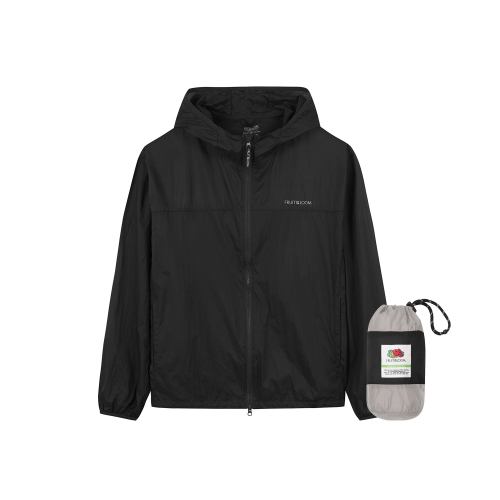 Легкая ветровка в чехле (BLACK)