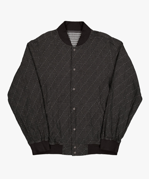 Бейсбольная куртка Diamond (Dark Brown / Black)