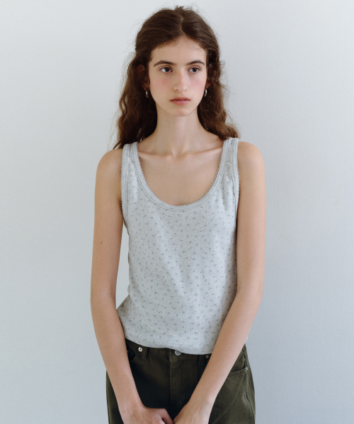 Flower eyelet без рукавов