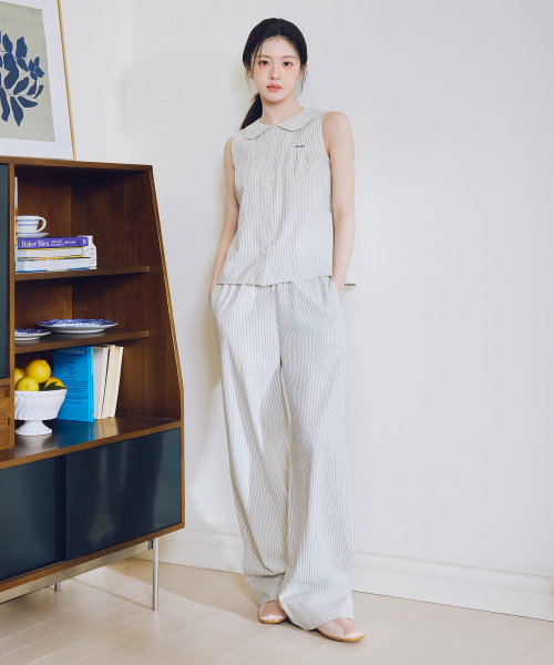 Брюки W MARINE EASY PANTS stripe