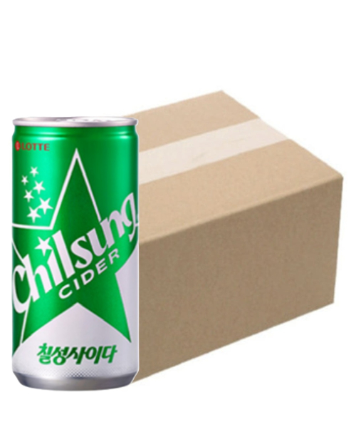 덴마크 롯데칠성 사이다 190ml 30입