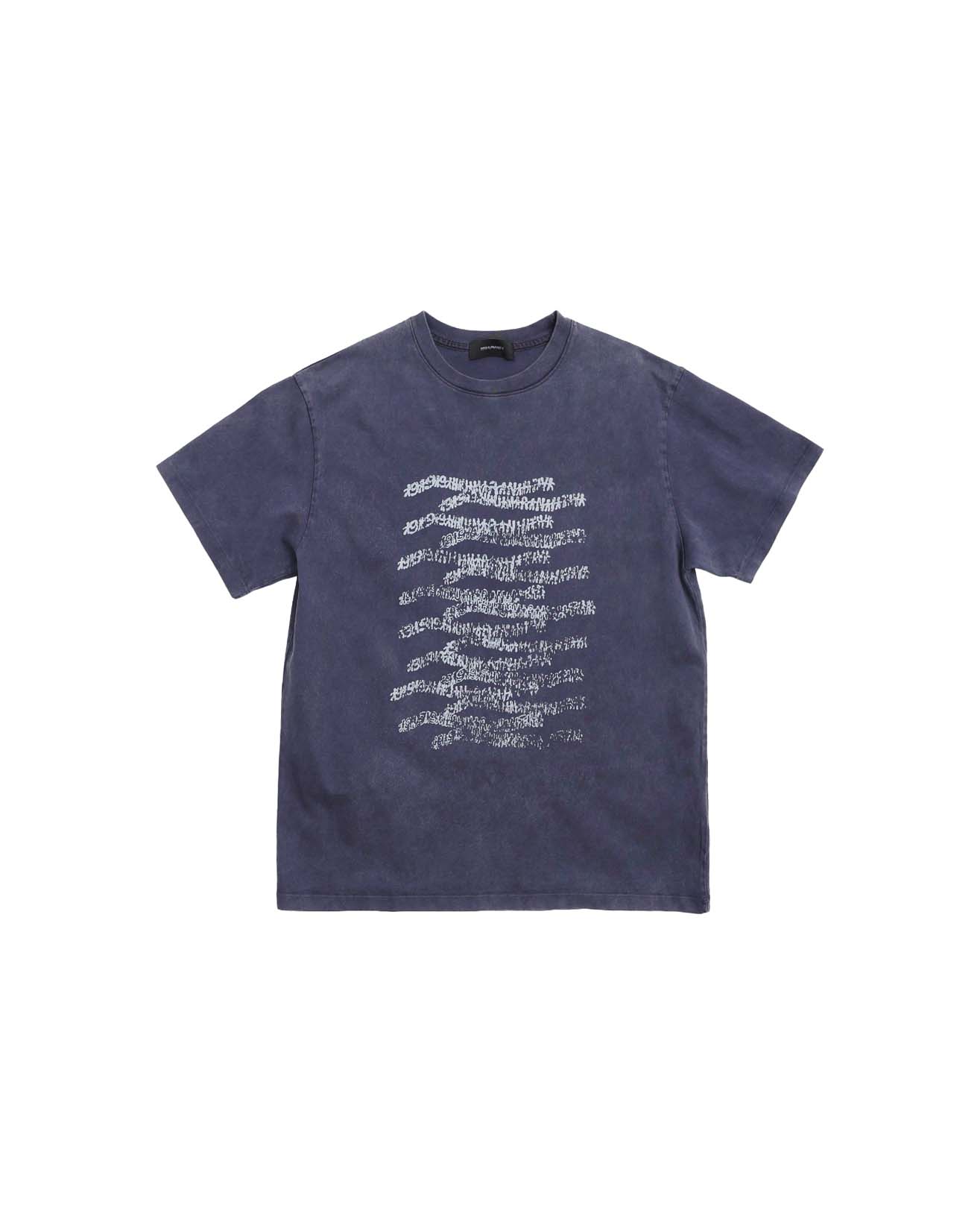 HUMAN WAVE половина TEE (фиолетовый уголь)