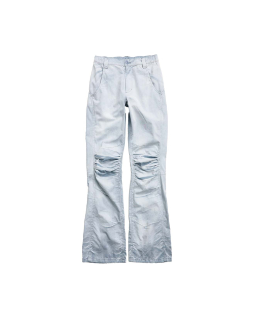 Adventure Dyed брюки-клёш Blue Gray