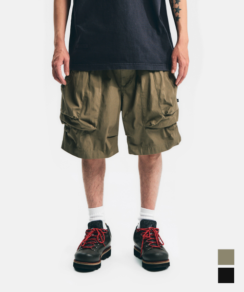 Multi-Pocket Utility шорты хаки