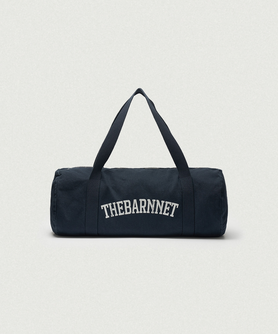 бледный Logo Duffle сумка Large_Navy