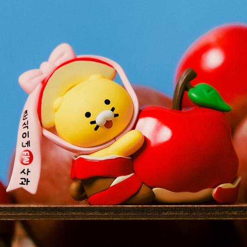 K푸드 미니피규어 꿀사과_춘식이
