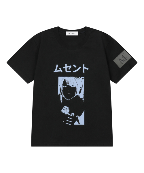 YURAKI LETTERING HALF T (2COLOR)