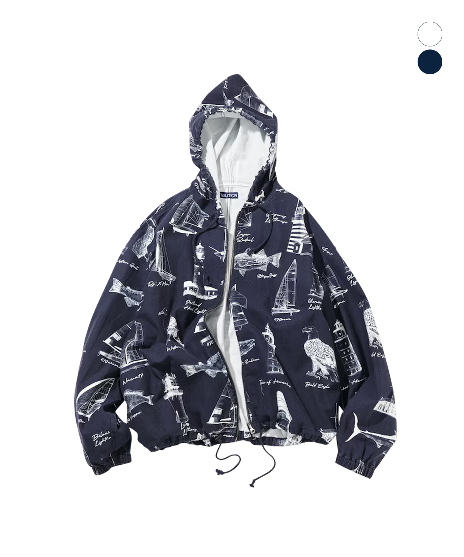 Ocean Print худи-куртка 2 цвета JJK1356