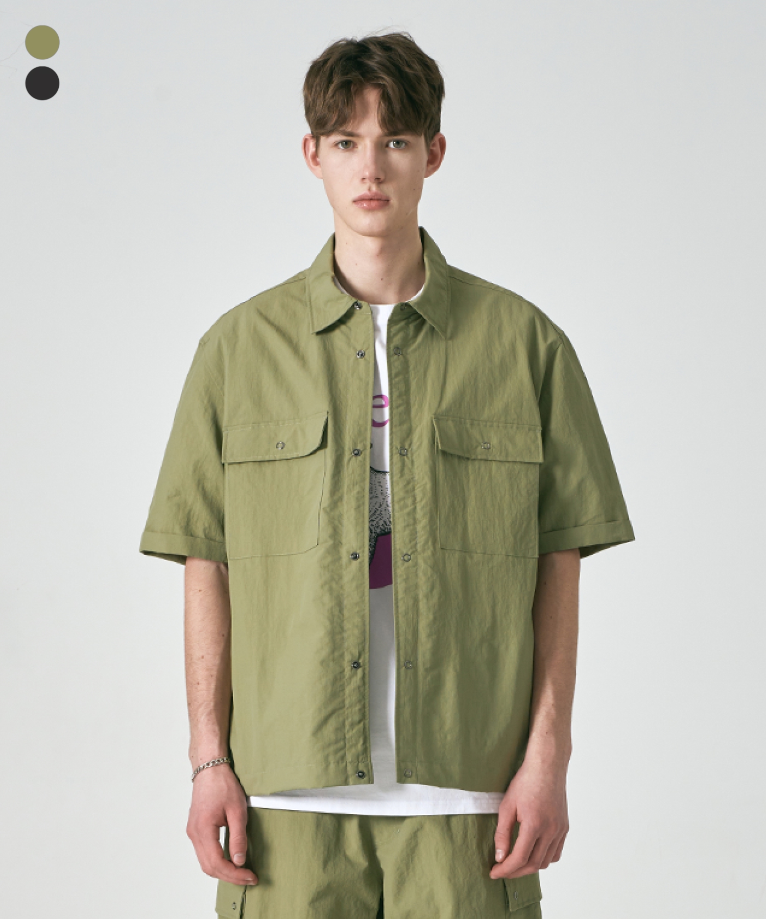 Рубашка Utility Pocket (2 цвета) (LRRMCSA306M)