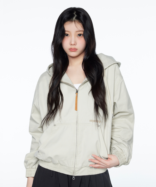 Куртка вестерн с капюшоном Beige SDUJWAQ06BEG