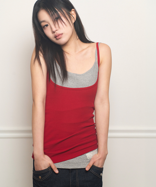 EASY OPEN BACK SLEEVELESS (RED)