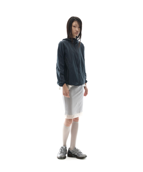 Paneled лёгкий Windbreaker / Charcoal