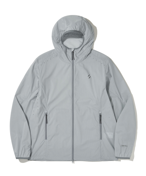 AEROPLY PERTEX WINDBREAKER JACKET_LIGHT серый
