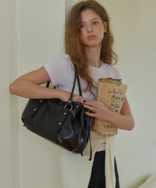 ANC BUCKET TOTE BAG_BLACK