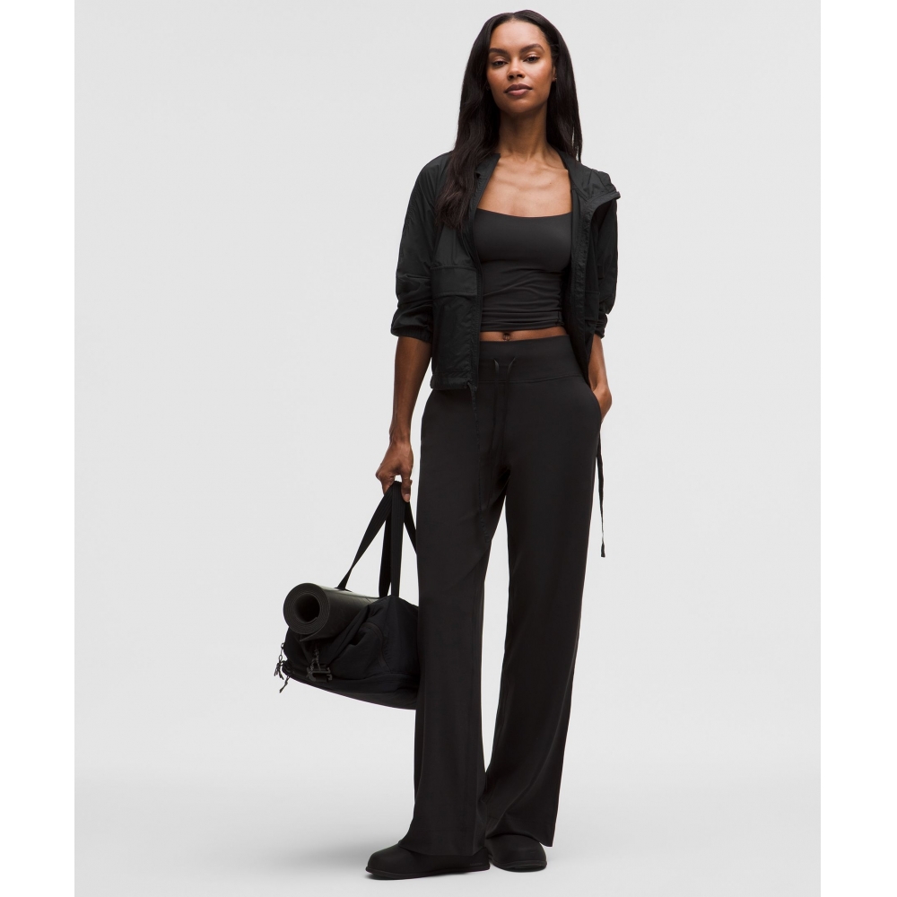 Широкие брюки Groove High-Rise *Regular BLK