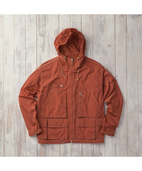 [Fly Fishing Club] Light Shell Hooded Jacket AZUAM26260RED