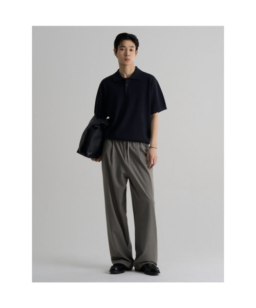 Трикотажная футболка-поло Half Milano Navy