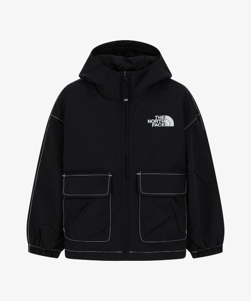 키즈 캠프아웃 자켓 NJ3BS08S_BLK