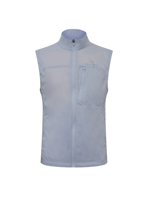 Мужской легкий ветрозащитный жилет PURE LITE_Blue gray