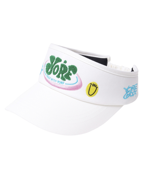 YORF SUN VISOR JELLO WHITE 욜프 썬바이저 젤로 화이트