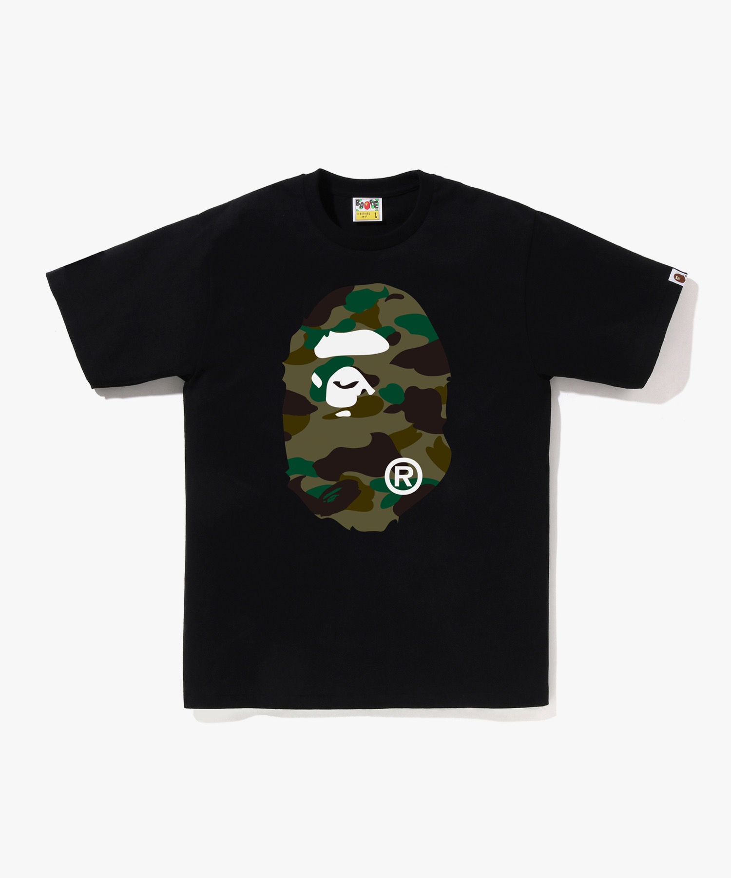 Футболка First Camo Big Ape Head (M) BLACK/GREEN