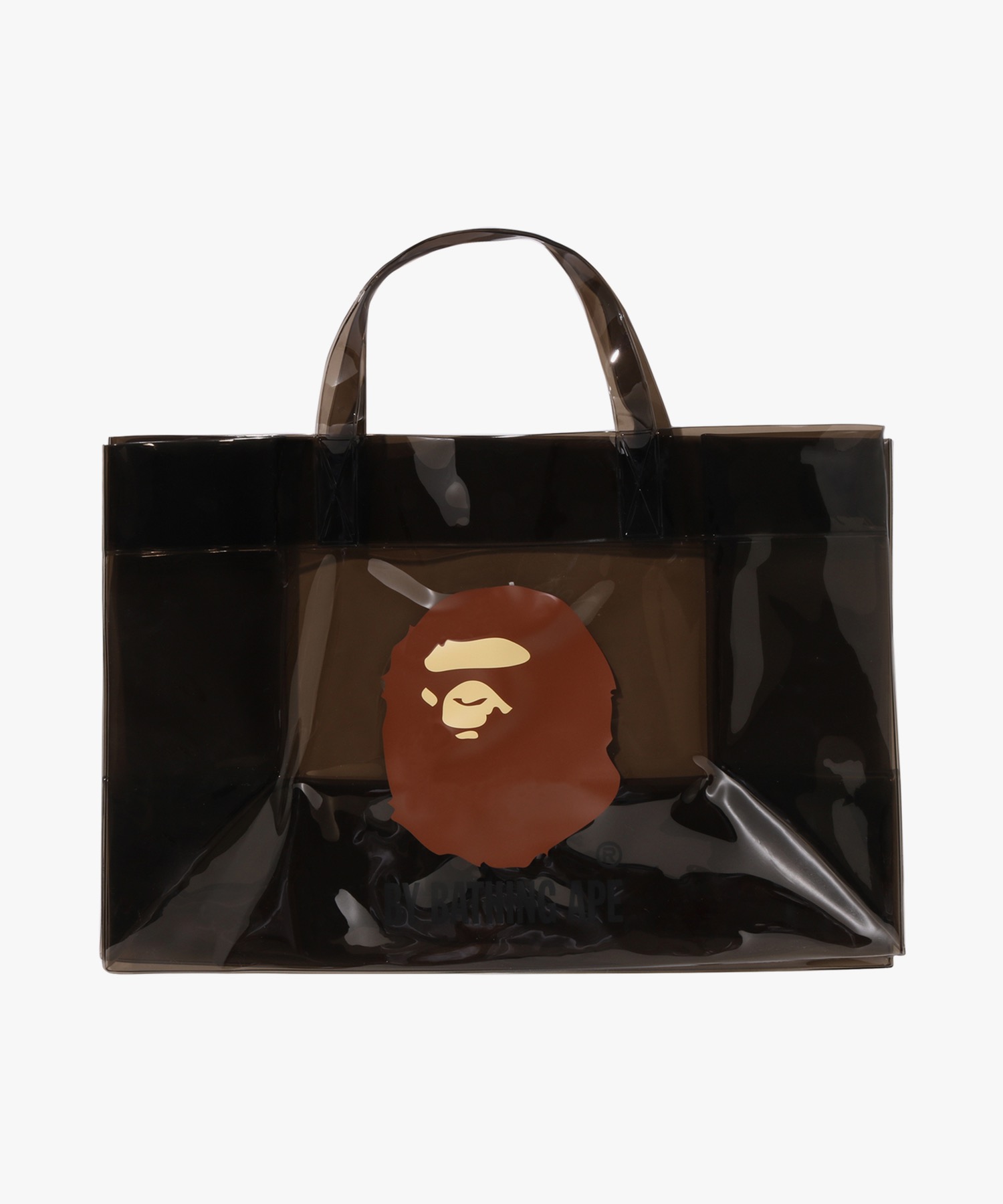 Прозрачная сумка APE HEAD (M) BLACK