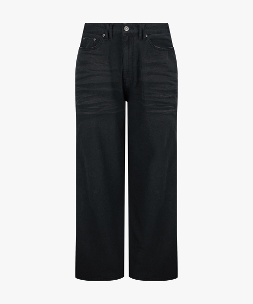Silent Burn Surface Denim Pants (Black)