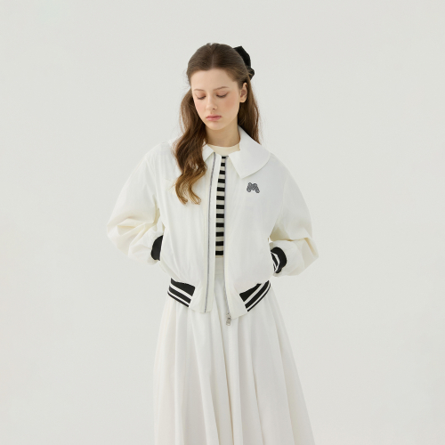 Bomber Jumper_O/White