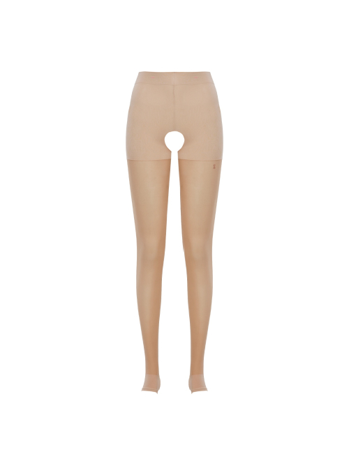 Охлаждающие легинсы TO с разрезом снизу (2size)_Beige