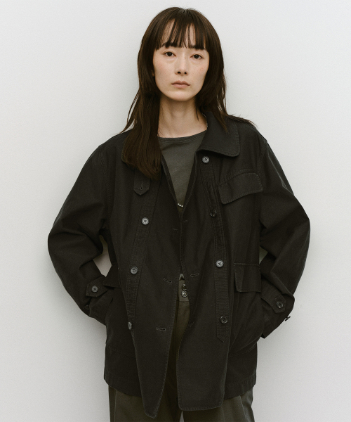 W. Le Corbusier French Jacket (Almost Black)