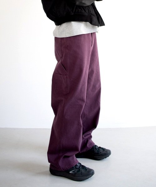 Washed Duck Cotton Painter брюки [Purple]
