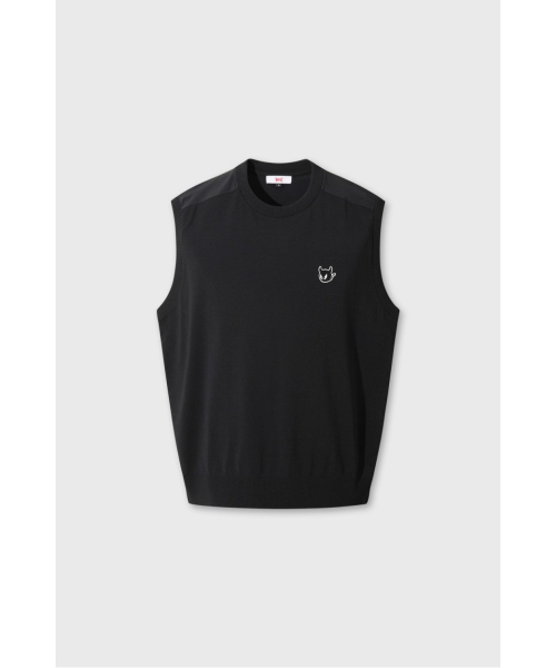 [Exclusive] Men WAACKY Hybrid Knit Vest WM__CODE_0__