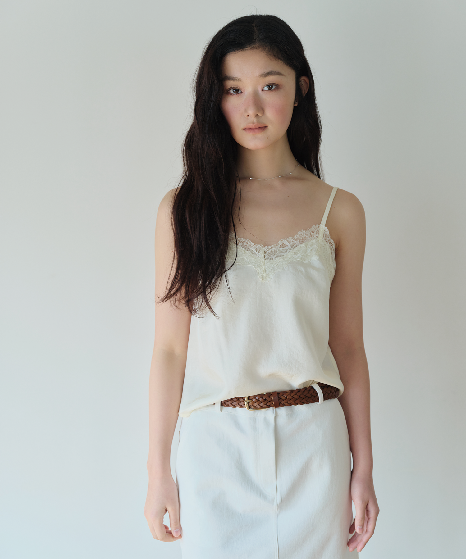 Satin Lace Bustier (__CODE_0__)
