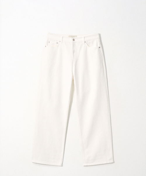 Relaxed Джинсовые Pants_White