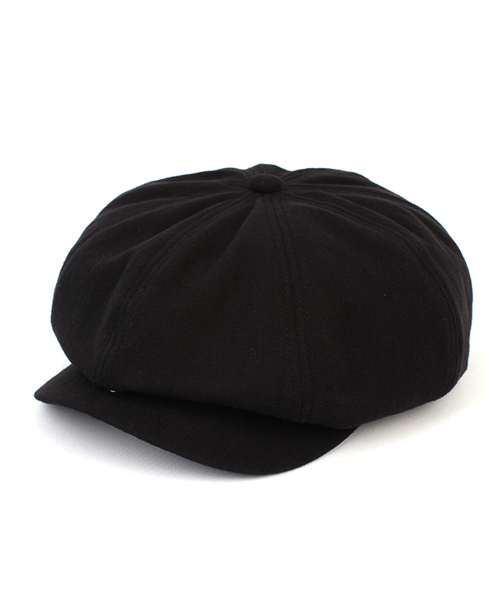 Overfit Black Newsboy Cap 뉴스보이캡