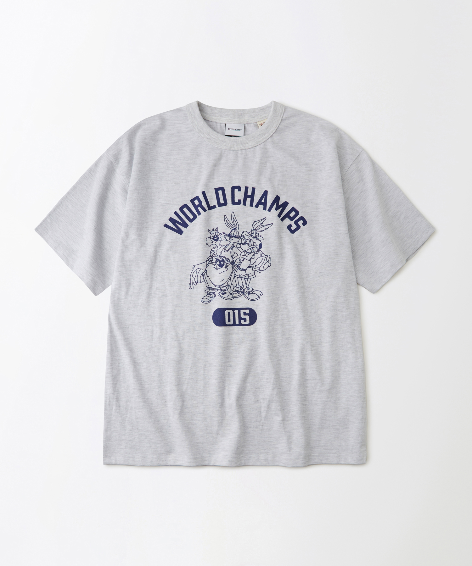 [LOONEY TUNES] __CODE_0__ SLEEVE __CODE_1__(__CODE_2__ CHAMPS)_1%MELANGE GRAY