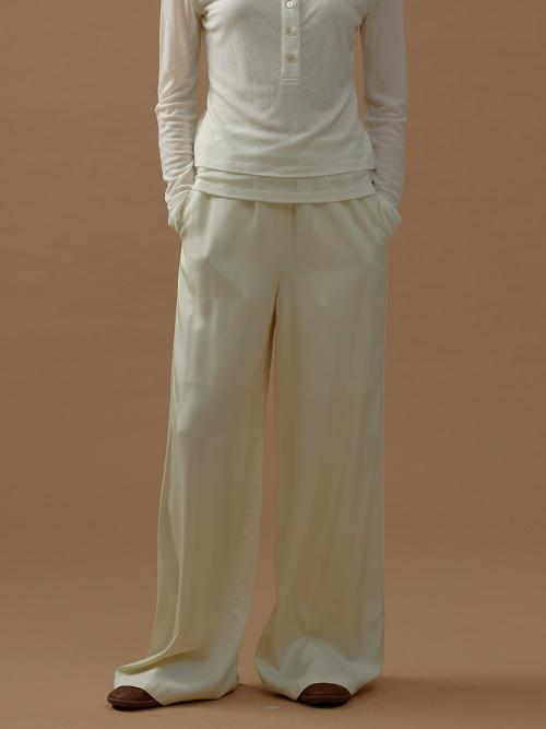 Сатиновые треники (Cream Ivory)