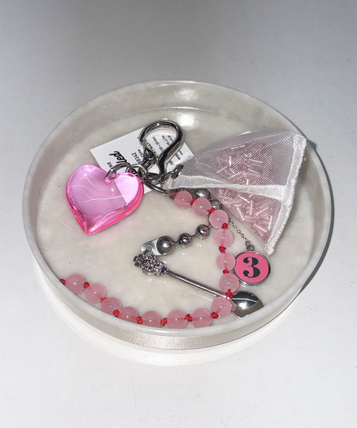 Tea Personality Charm / Pink