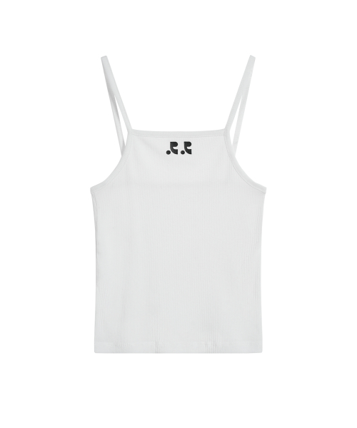 LIGHT LOGO TANK Топ - белый