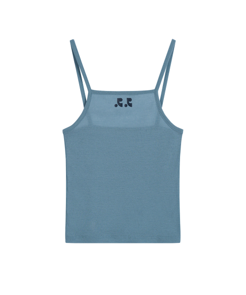LIGHT LOGO TANK Топ - SKY синий