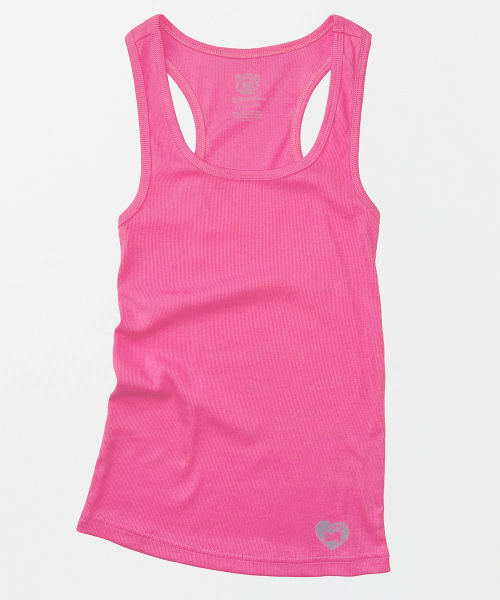 Razorback Tank Top Acid Pink
