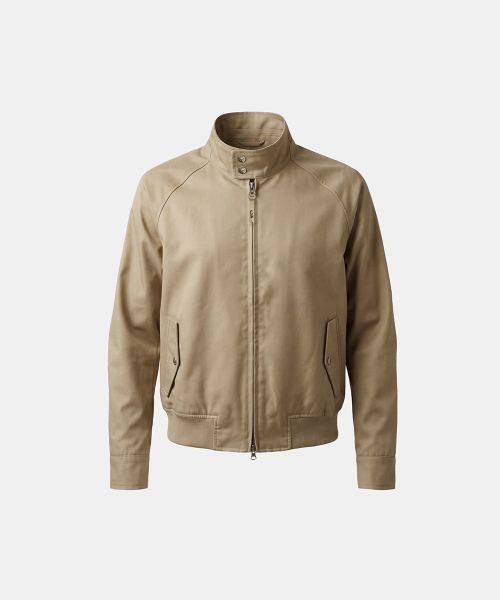 Contour Trench High-Neck Bomber Куртка - бежевый